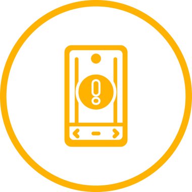 akıllı telefon web simgesi vektör çizimi