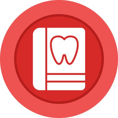 Diş. Web simgesi basit illüstrasyon