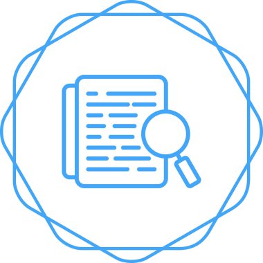 Ara. Web simgesi basit tasarım