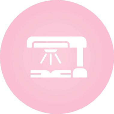 Modern bir simgenin vektör illüstrasyonu