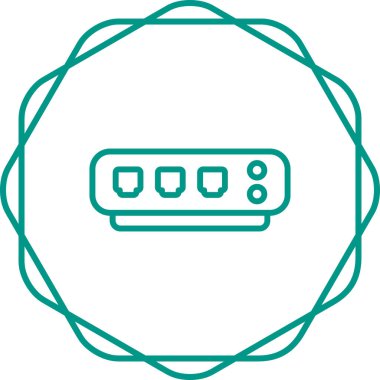 seo modern simgesinin vektör illüstrasyonu