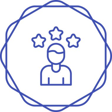 Moda stili izole edilmiş arka planda adam avatar simgesi