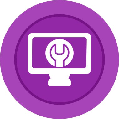 seo modern simgesinin vektör illüstrasyonu