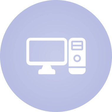  Bilgisayar web simge vektör çizim