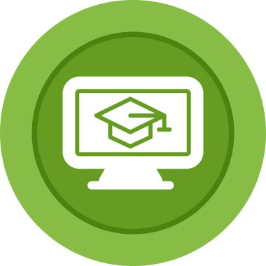  Bilgisayar web simge vektör çizim