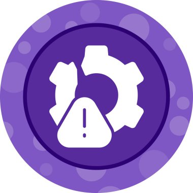 Yönetim Başarısızlığı Web simgesi vektör çizimi