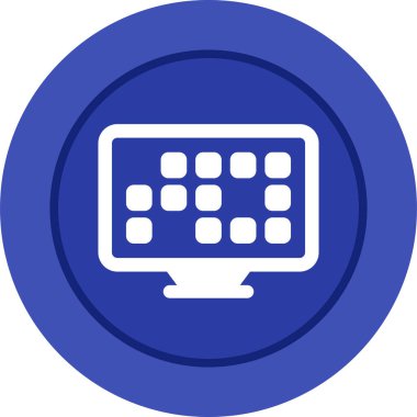 seo modern simgesinin vektör illüstrasyonu