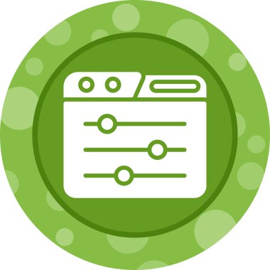 seo modern simgesinin vektör illüstrasyonu