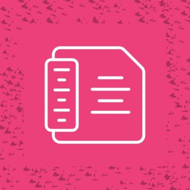 Vektör belge simgesi. belge simgesi. 10 saniye.