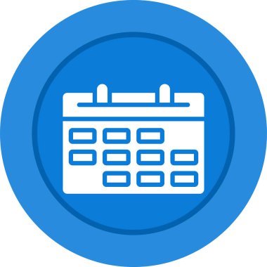 Takvim web simge vektör çizim