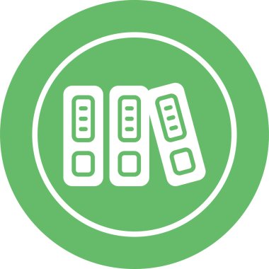 Haplar. Web simgesi basit tasarım