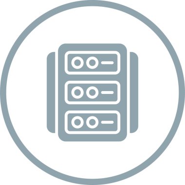 veritabanı simgesi çizimi