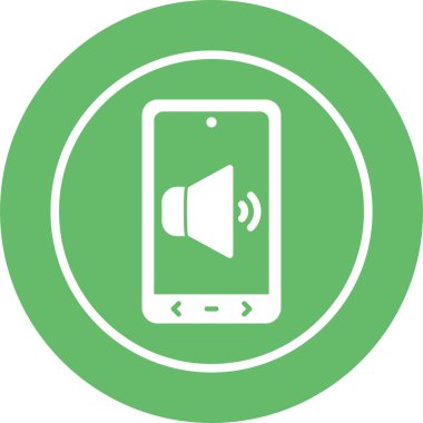 Benzersiz Müzik Vektörü Glyph Simgesi