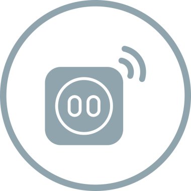 Modern simgenin vektör illüstrasyonu