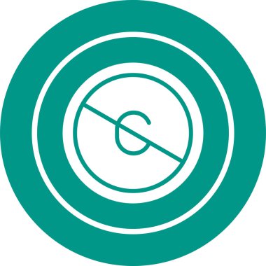 Hedef simgenin vektör illüstrasyonu