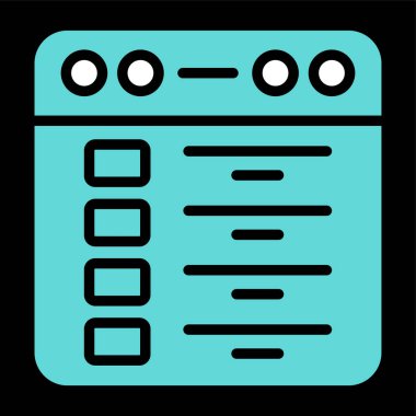 Moda biçimi izole edilmiş arkaplanda takvim simgesi