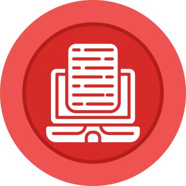 kitap vektörü simgesi modern basit illüstrasyon, Ses 10 vektör