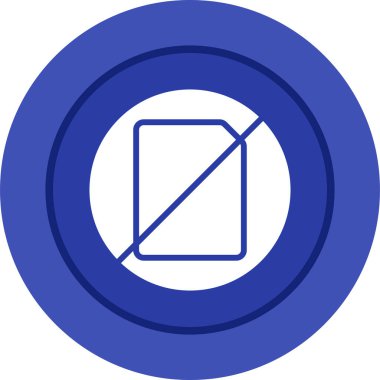 Modern b 'nin vektör illüstrasyonu eksik simgesi