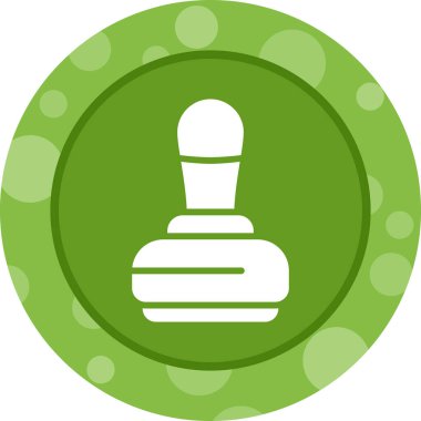 Topun tek bir izole edilmiş simgesinin vektör çizimi