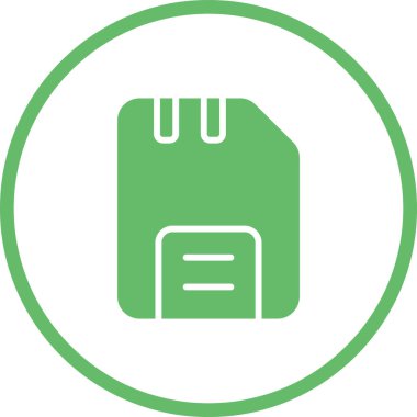 Pil. Web simgesi basit illüstrasyon