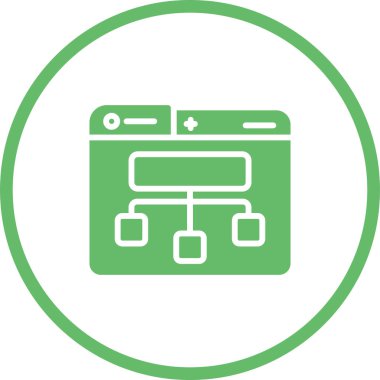 Dizin vektör simgesi modern illüstrasyon