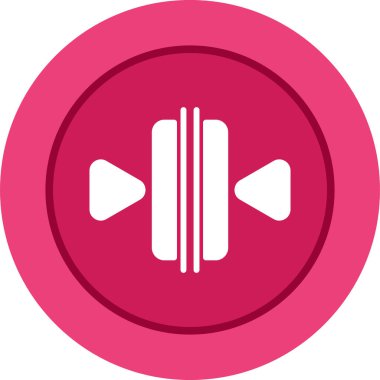 Müzik simgesinin vektör illüstrasyonu