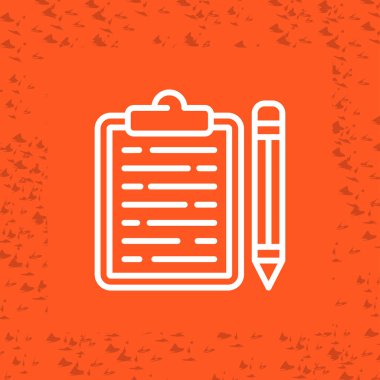 İnce satır biçiminde pano simgesi