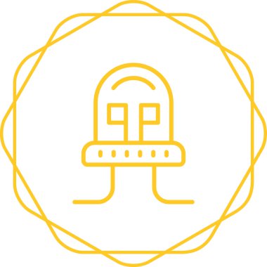 Çan simgesi vektör illüstrasyonu