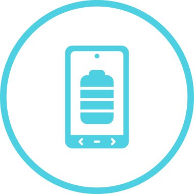 vektör mobil telefon simgesi illüstrasyonu