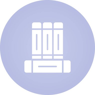 Kitap. Web simgesi vektör illüstrasyonu