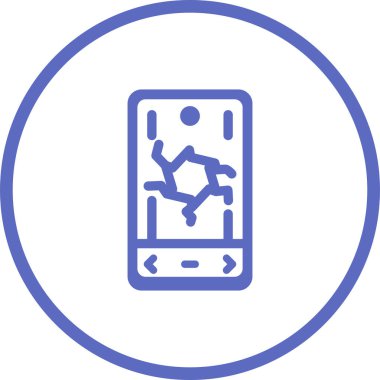 akıllı telefon web simgesi vektör çizimi