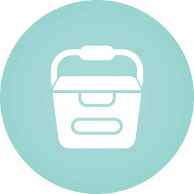 Modern b 'nin vektör illüstrasyonu eksik simgesi