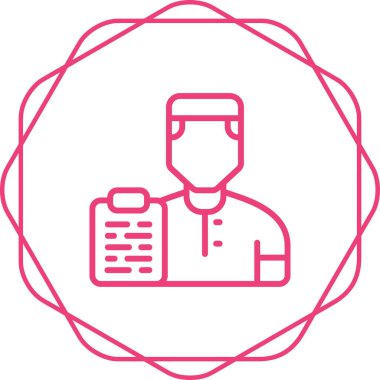 Doktor simge vektör çizim