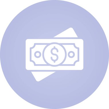 Dolar simgesi vektör illüstrasyonu