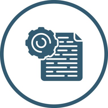 veri analiz simgesi vektör illüstrasyonu