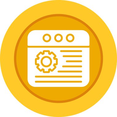 seo modern simgesinin vektör illüstrasyonu