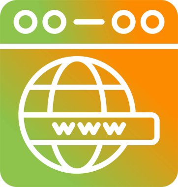 dünya web simgesi vektörü