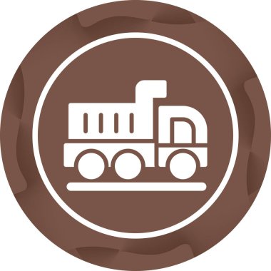 tren simgesi vektör illüstrasyonu