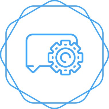 seo modern simgesinin vektör illüstrasyonu