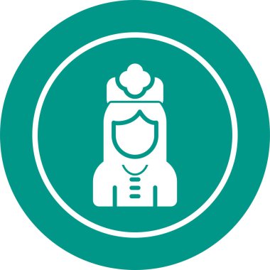 Bir kadının vektör illüstrasyonu