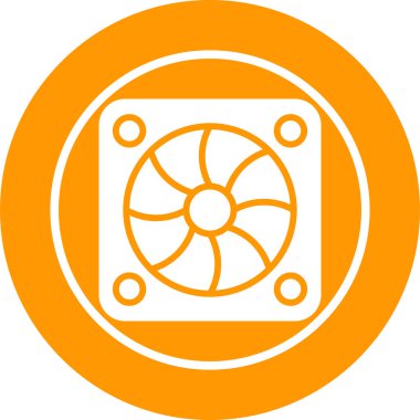 Dairesel testere simgesinin vektör illüstrasyonu