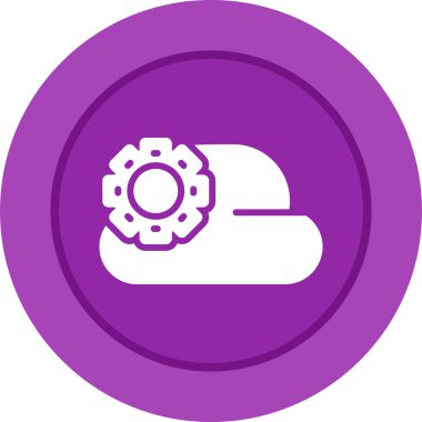 Modern b 'nin vektör illüstrasyonu eksik simgesi