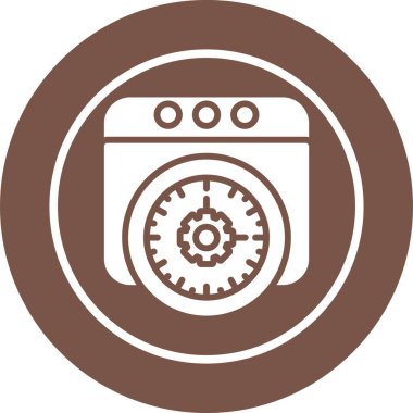 vektör makine simgesi