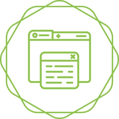 seo modern simgesinin vektör illüstrasyonu