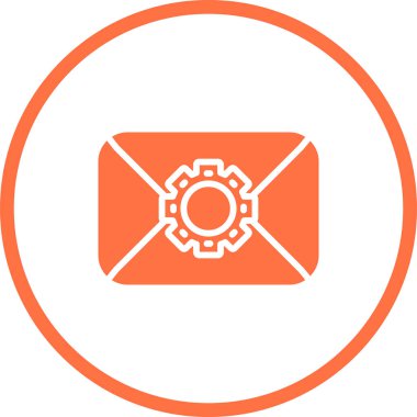 zarf web simgesi vektör illüstrasyonu 