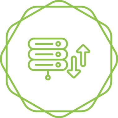 seo modern simgesinin vektör illüstrasyonu