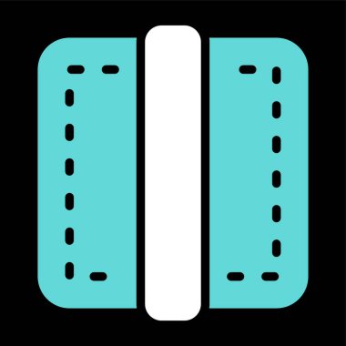 Modern b 'nin vektör illüstrasyonu eksik simgesi