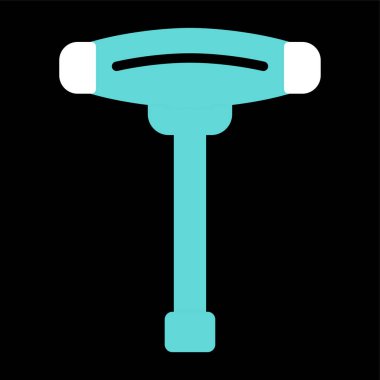 Uydunun basit vektör illüstrasyonu modern illüstrasyonu