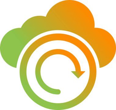 Web simgesini basit illüstrasyonla tazele