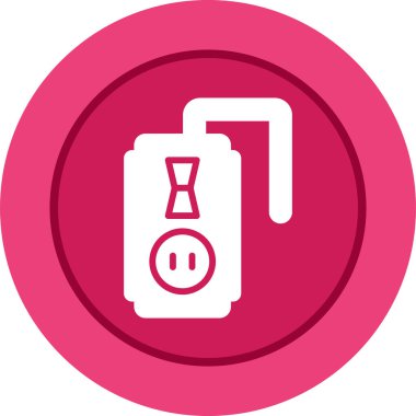 soket ağ simgesi vektör illüstrasyonu